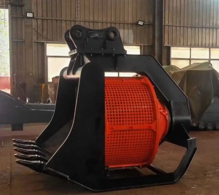 acheter OEM Bouteille de dépistage rotatif pour excavatrice 12 tonnes Rotation à 360 degrés online manufacture