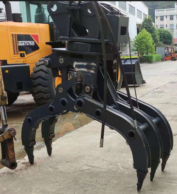 Excavateur à remorqueuse à rotation, attrape-pièces hydraulique à rotation OEM ODM