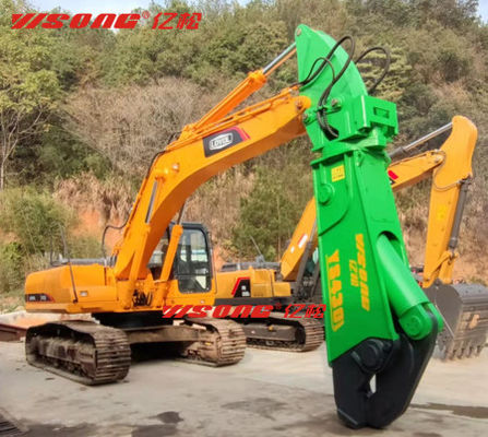 Accessoires de pelle hydraulique rotative à ciseaux d'aigle pour la découpe de ferraille