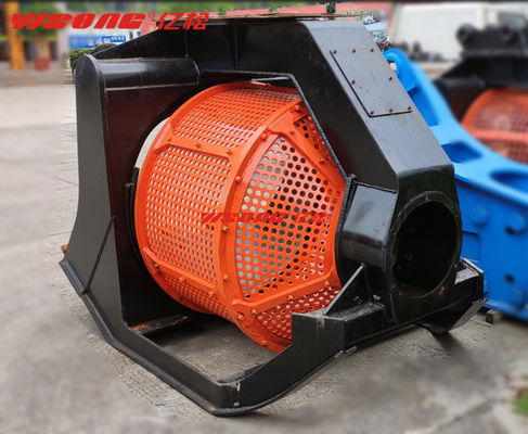 Bouteille de dépistage hydraulique rotative pour une pelle de 1 à 50 tonnes